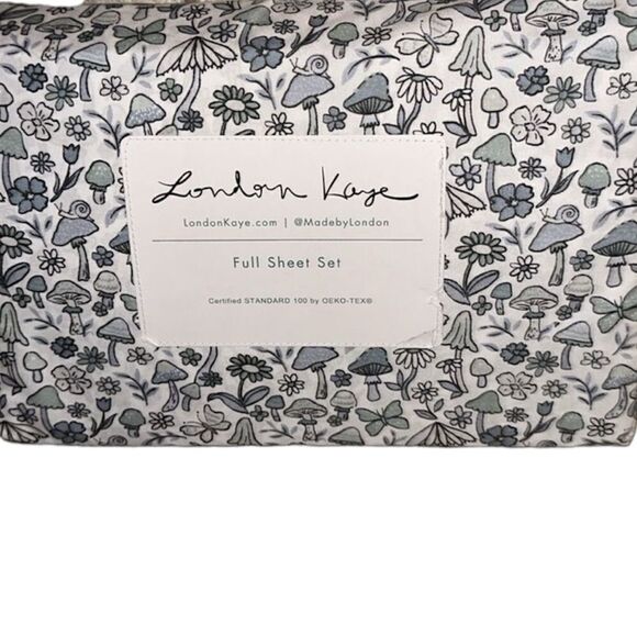 🔥London Kaye Mushroom 🍄 Sheet Set!